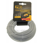 Ліска косильна круг d3 мм (15 м) з металевим тросиком