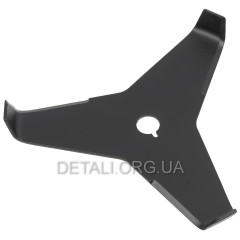 Ніж - культиватор мотокоси 3-Т увігнутий d25,4*300*3 2