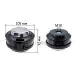 Шпуля триммера автомат ELITE металлическая кнопка м10*105