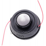 Шпуля тримера металева кнопка D117 ліве різьблення M10х1.25