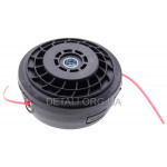 Шпуля триммера металлическая кнопка D117 левая резьба M10х1.25