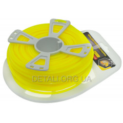 Леска косильная квадрат d3 мм 1 LB (51 м) 2