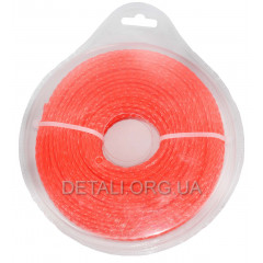 Леска косильная спираль d2.7 1 LB (78 м) витой квадрат 2