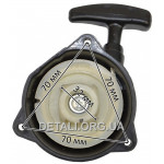 Стартер бензокосы Mitsubishi TL23, TL26, TU26 (плавный пуск) МЦ 70мм