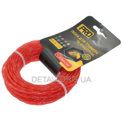 Леска косильная спираль d2.7 (15м) эллипс 2