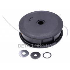 Шпуля тримера універсальна GK 12-03 d130 мм набір шайб Італія 2