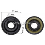 Комплект сальников мотокосы Husqvarna 128R (d12*33 h5)