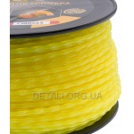 Леска косильная спираль d4 мм 3 LB (125 м) витой квадрат