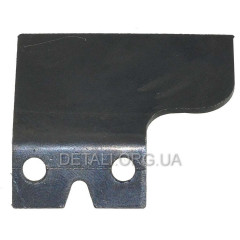 Ніж для підрізування ліски на захисний кожух коси кутовий 2 отвори 2