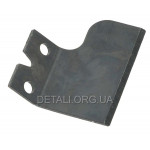 Нож для подрезки лески на защитный кожух косы угловой 2 отверстия