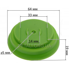 Фланец аккумуляторного триммера комплект D 5*64 мм 2