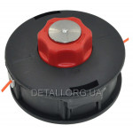 Шпуля триммера червоний мет.фіксатор (d10*110/h47 мм)