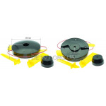 Шпуля триммера косы с пластиковыми ножами d10