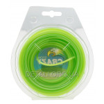 Леска косильная семигранник d2 мм (15 м) блистер