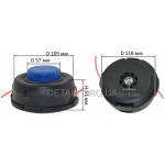 Шпуля триммера Husqvarna T35 M8*1.25L