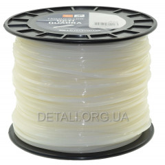 Леска триммера Husqvarna Opti Quadra 3,3мм*183м квадрат белый оригинал 5976689-31 2