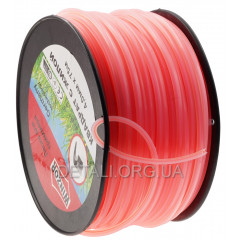 Ліска косильна квадрат d4 мм 3 LB (75м) з кордом 2