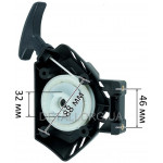 Стартер бензокоси плавний пуск 4 зачепи пластик