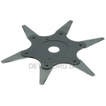 Ніж - диск мотокоси 6 ножів (сегментний)