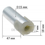 Перехідник тримера Wintech WGT-1000 квадрат 5,5 мм/круг 7 мм метал-пластик h47 d15