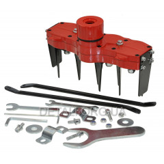 Насадка мотокосы (на редуктор, "культиватор-разрыхлитель") 2