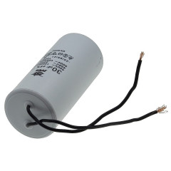 Конденсатор JYUL CBB-60 30мкф - 450 VAC провода (45*96 mm) 2