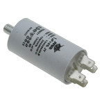 Конденсатор JYUL CBB-60M 1мкф - 450 VAC болт + клеммы (30*57 mm)