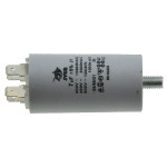 Конденсатор JYUL CBB-60M 7мкф - 450 VAC болт + клемми (35*66 мм)