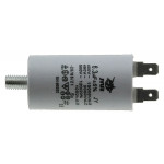 Конденсатор JYUL CBB-60M 6.3мкф - 450 VAC болт + клеммы (30*57 mm)