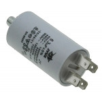 Конденсатор JYUL CBB-60M 6.3мкф - 450 VAC болт + клеммы (30*57 mm)