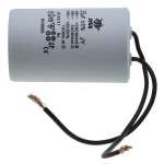 Конденсатор JYUL CBB-60 25мкф - 450 VAC дроти (45*73 мм)