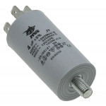 Конденсатор JYUL CBB-60M 4мкф - 450 VAC болт + клеммы (30*57 mm)