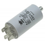 Конденсатор JYUL CBB-60M 4мкф - 450 VAC болт + клеммы (30*57 mm)