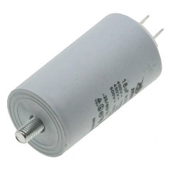 Конденсатор JYUL CBB-60M 18мкф - 450 VAC болт + клеммы (40*71 mm) 2