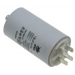 Конденсатор JYUL CBB-60M 18мкф - 450 VAC болт + клеми (40*71 mm)