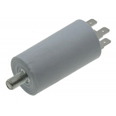 Конденсатор JYUL CBB-60M 6мкф - 450 VAC болт + клеммы (30*57 mm) 2