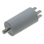 Конденсатор JYUL CBB-60M 6мкф - 450 VAC болт + клеммы (30*57 mm)