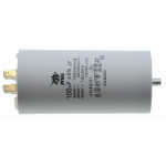 Конденсатор JYUL CBB-60M 100мкф - 450 VAC болт + клемми (60*120 мм)