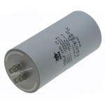 Конденсатор JYUL CBB-60M 100мкф - 450 VAC болт + клемми (60*120 мм)