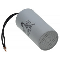 Конденсатор JYUL CBB-60 100мкф - 450 VAC провода (60*123 mm) 2