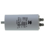 Конденсатор JYUL CBB-60M 35мкф - 450 VAC болт + клеми (45*95 mm)