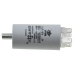 Конденсатор JYUL CBB-60M 3мкф - 450 VAC болт + клеммы (30*57 mm)