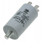 Конденсатор JYUL CBB-60M 3мкф - 450 VAC болт + клеммы (30*57 mm)