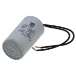 Конденсатор JYUL CBB-60 20мкф - 450 VAC провода (40*72 mm)