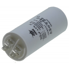 Конденсатор JYUL CBB-60M 30мкф - 450 VAC болт + клеммы (40*96 mm) 2