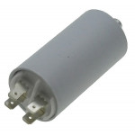 Конденсатор JYUL CBB-60M 12мкф - 450 VAC болт + клеммы (35*66 mm)