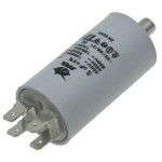 Конденсатор JYUL CBB-60M 5мкф - 450 VAC болт + клеммы (30*57 mm)