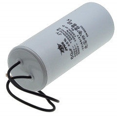 Конденсатор JYUL CBB-60 60мкф - 450 VAC провода (50*123 mm) 2