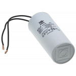 Конденсатор JYUL CBB-60 60мкф - 450 VAC дроти (50*123 мм)