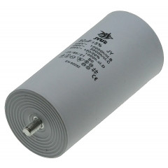 Конденсатор JYUL CBB-60M 80мкф - 450 VAC болт + клеми (60*120 мм) 2